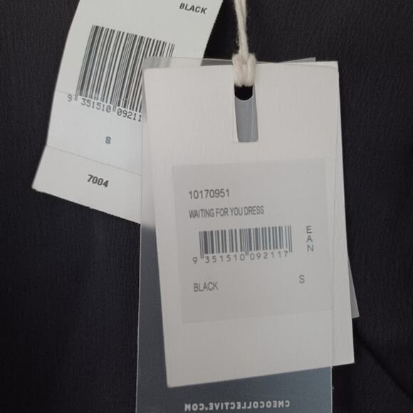 C/MEO Collective Waiting for You Dress Black S NWT - Picture 13 of 15